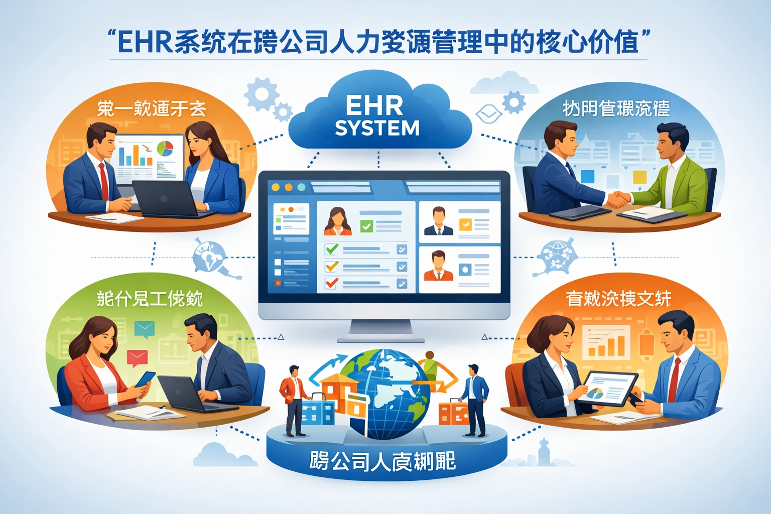 ehr系统在跨公司人力资源管理中的核心价值