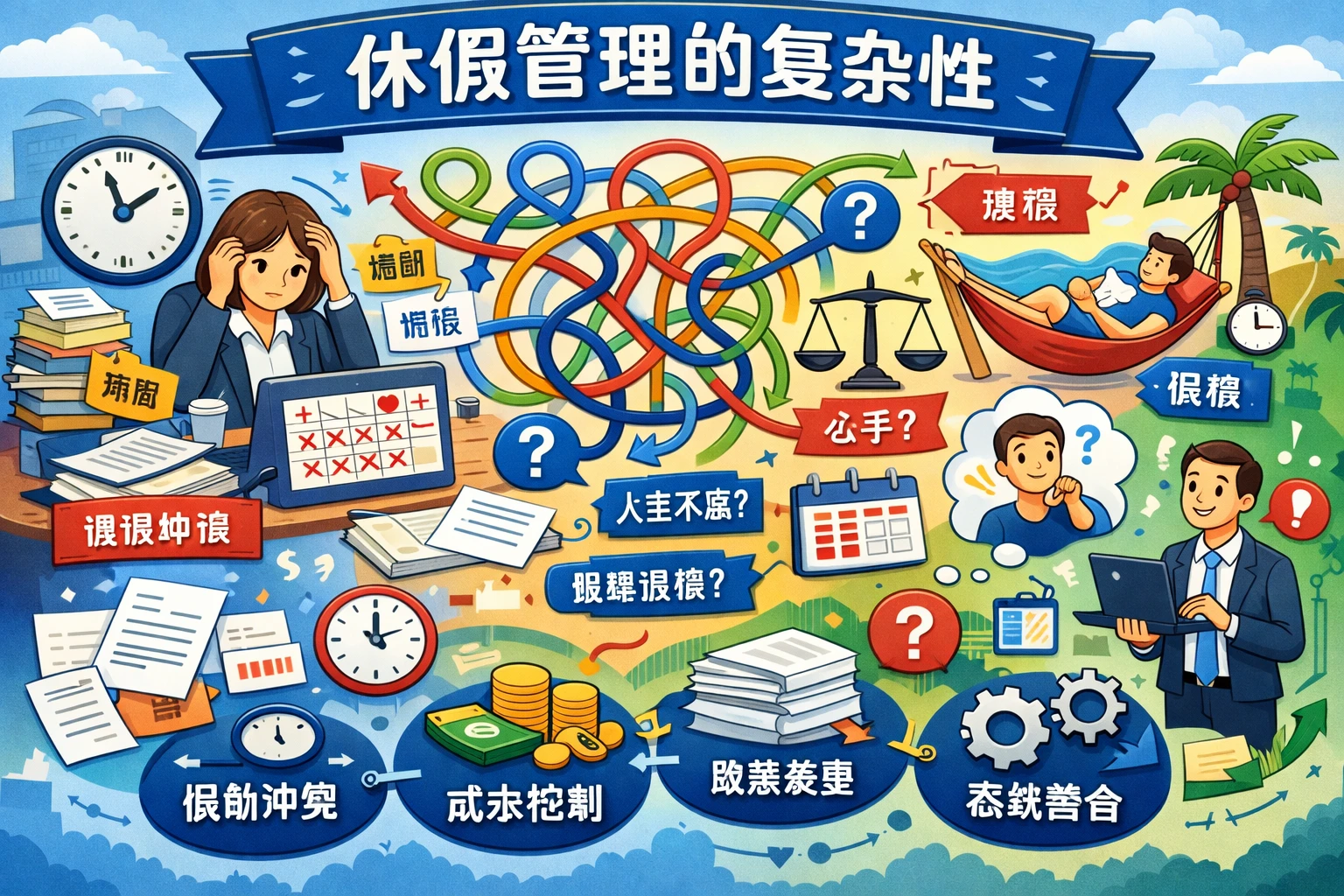 休假管理的复杂性
