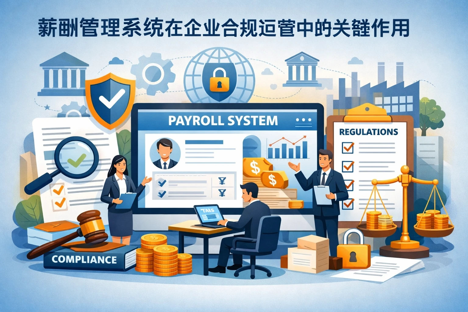 薪酬管理系统在企业合规运营中的关键作用