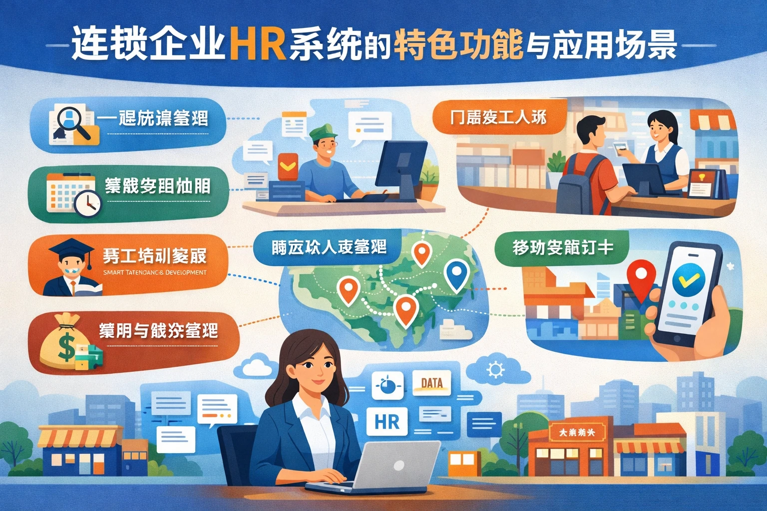 连锁企业HR系统的特色功能与应用场景