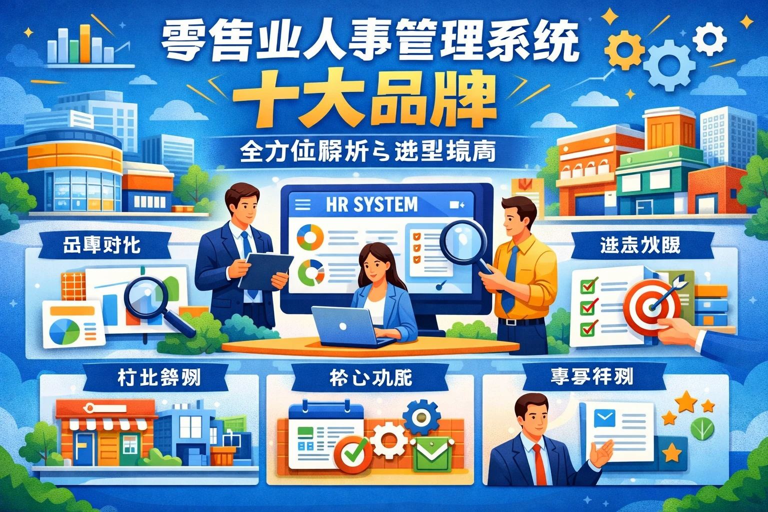 零售业人事管理系统十大品牌全方位解析与选型指南