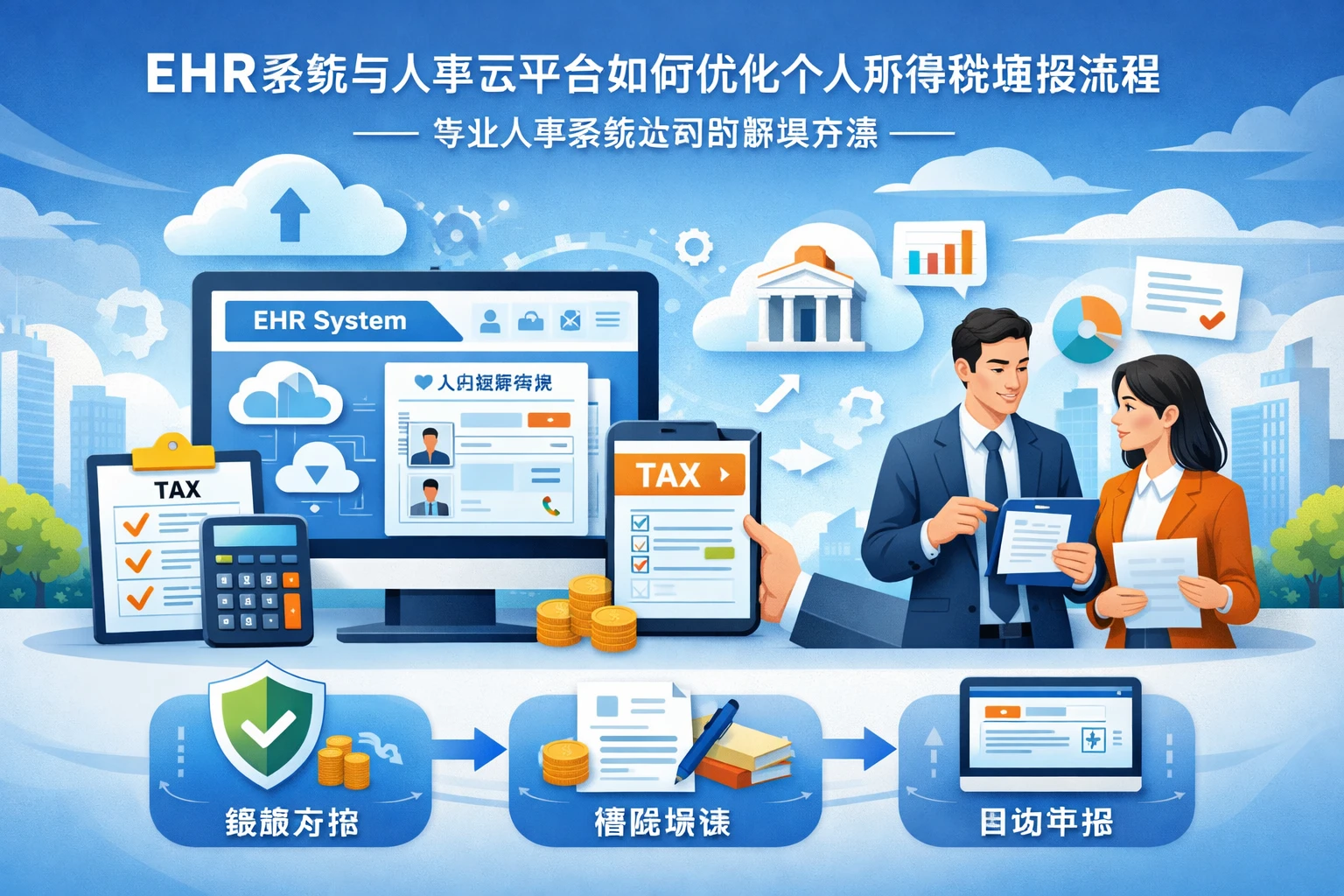 EHR系统与人事云平台如何优化个人所得税填报流程——专业人事系统公司的解决方案