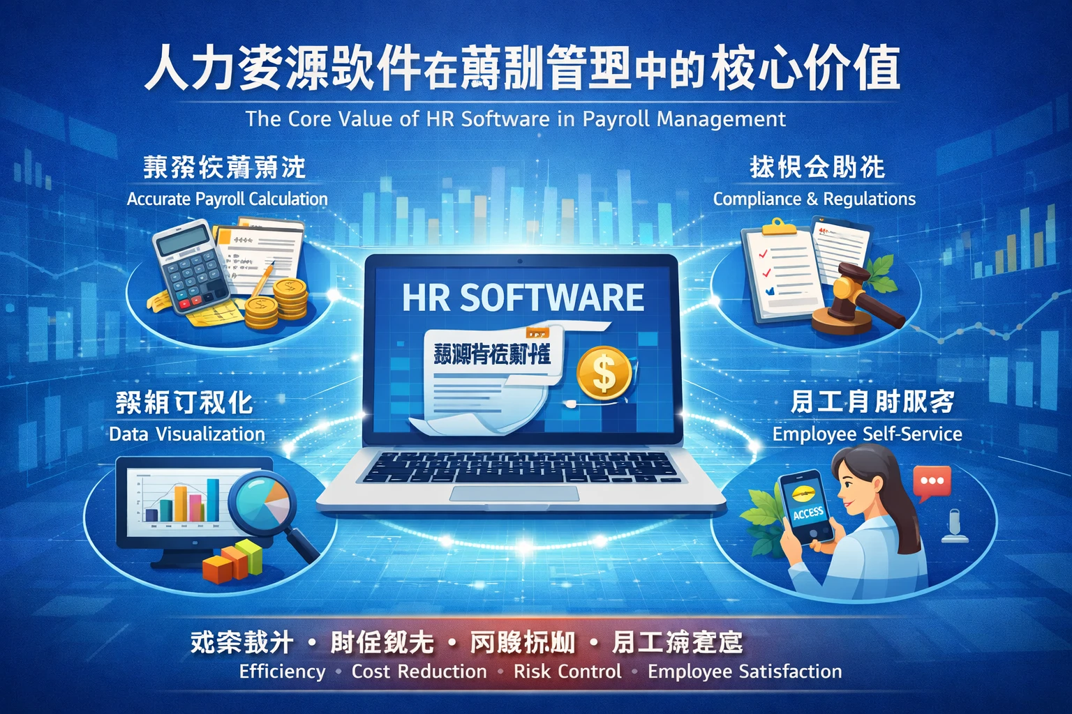人力资源软件在薪酬管理中的核心价值