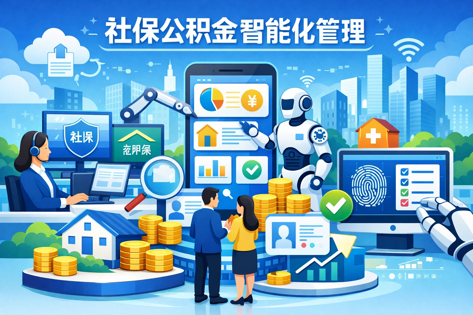社保公积金智能化管理