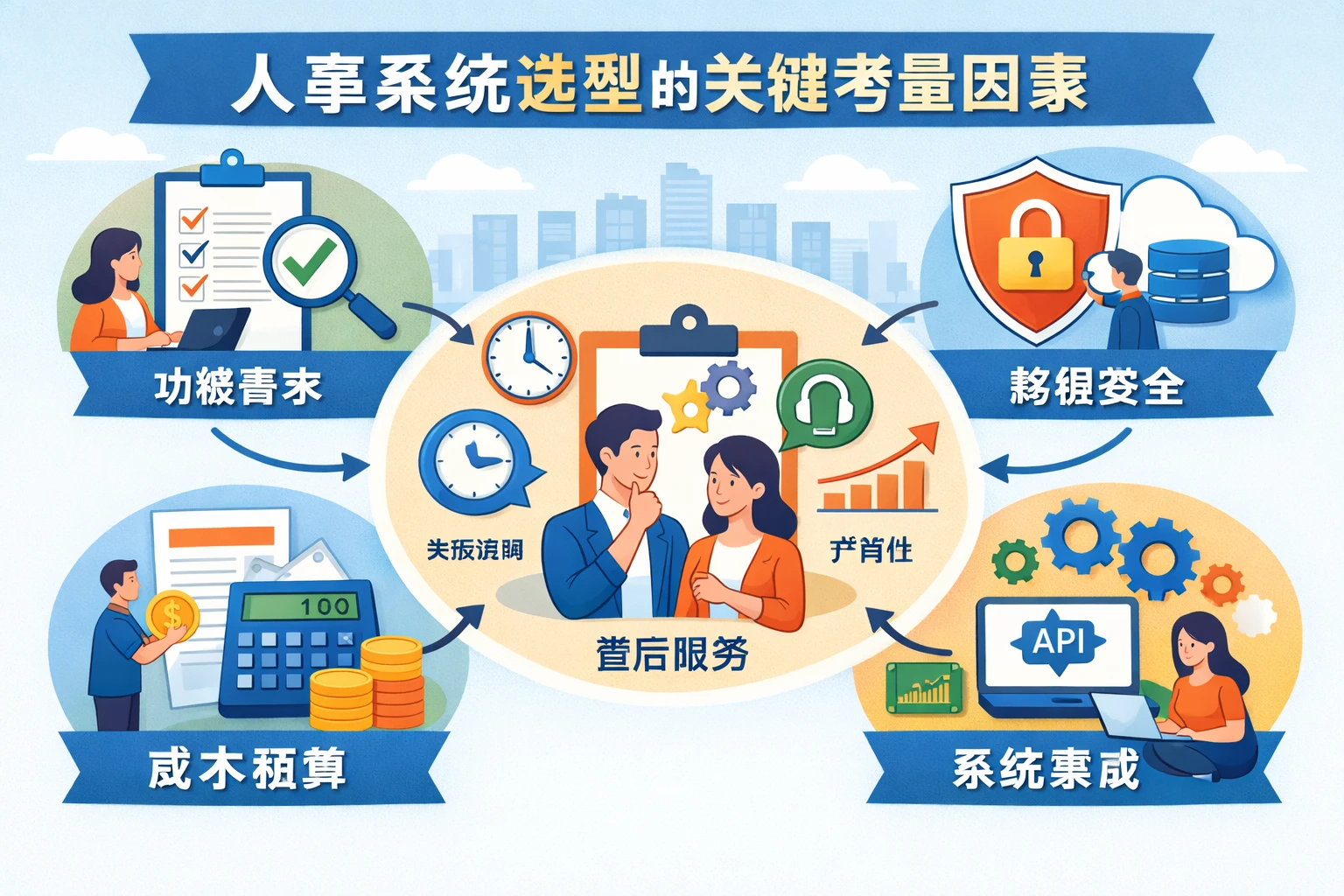 人事系统选型的关键考量因素