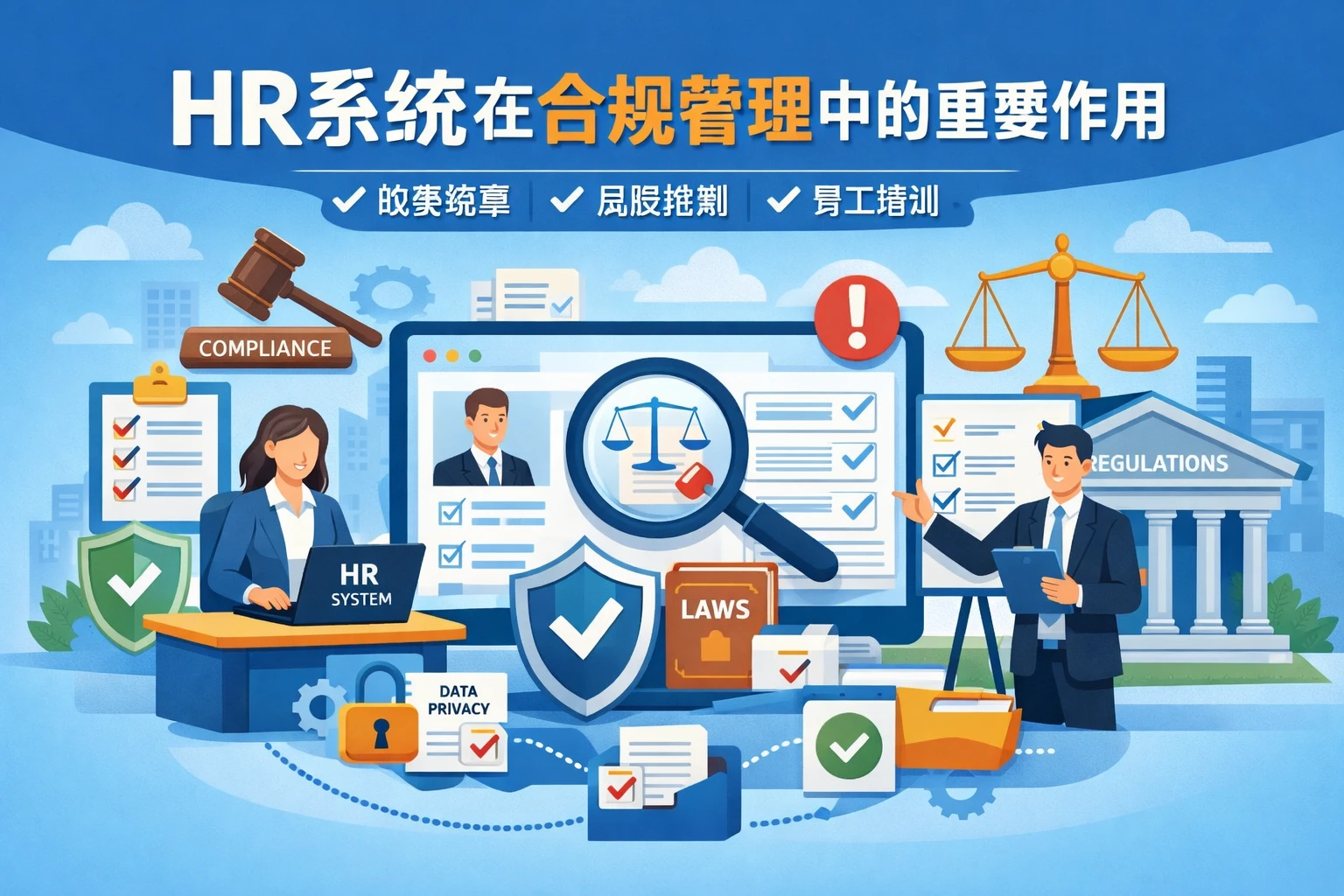 HR系统在合规管理中的重要作用