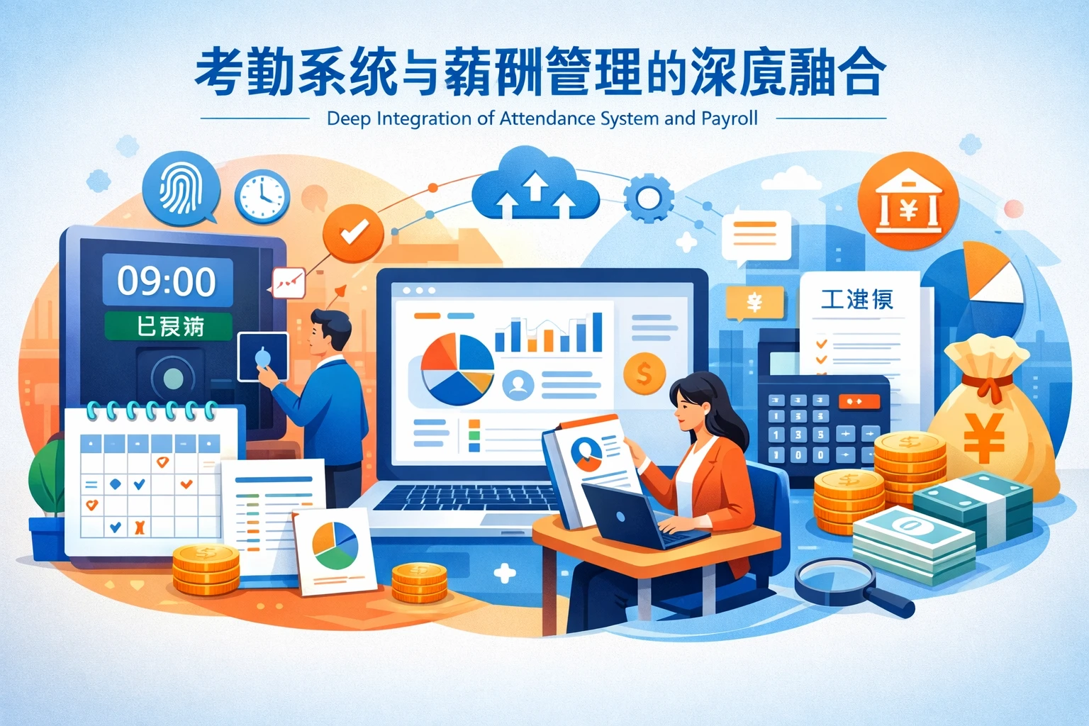 考勤系统与薪酬管理的深度融合