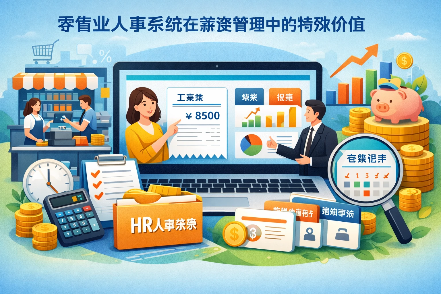 零售业人事系统在薪资管理中的特殊价值