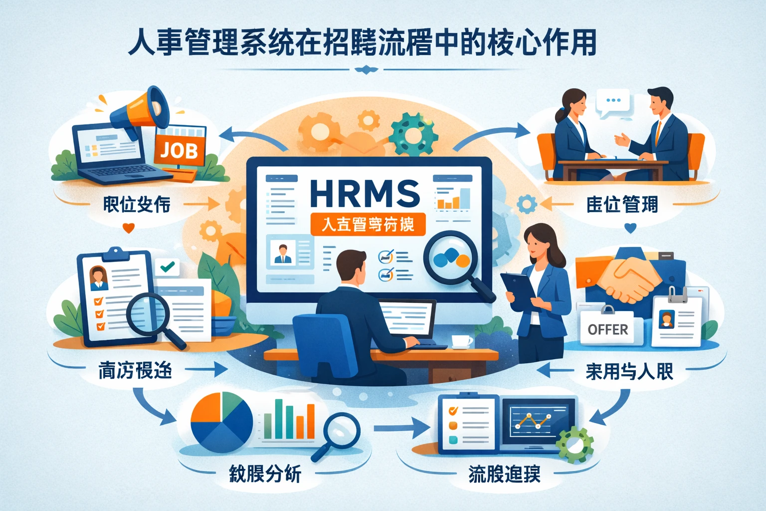 人事管理系统在招聘流程中的核心作用