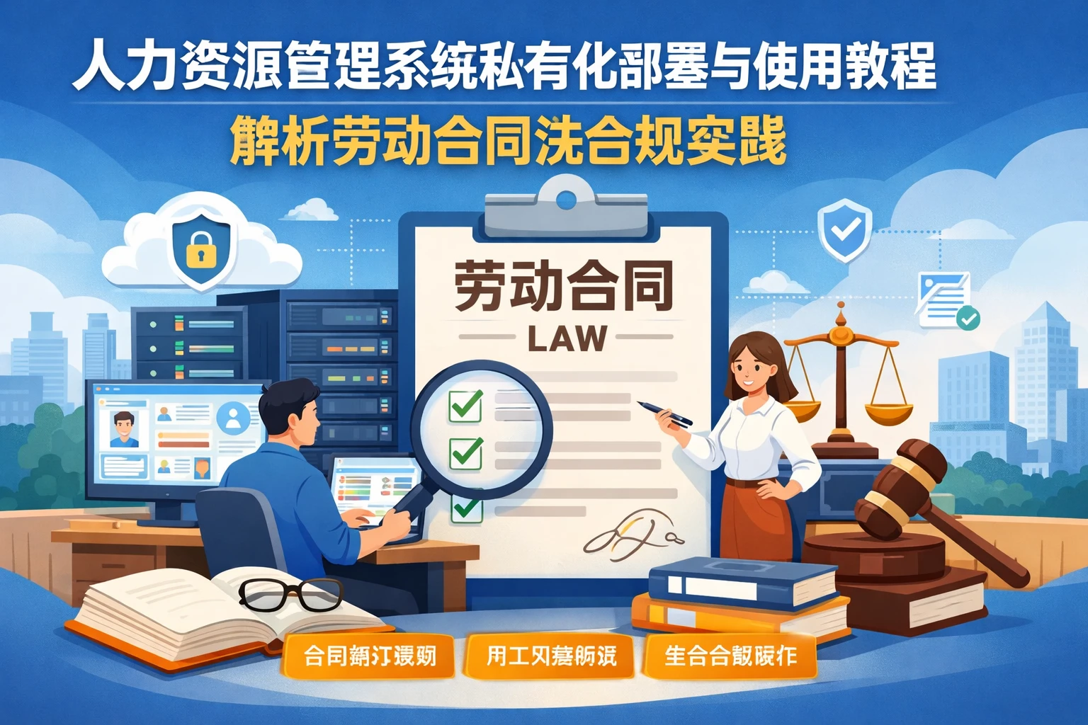人力资源管理系统私有化部署与使用教程：解析劳动合同法合规实践