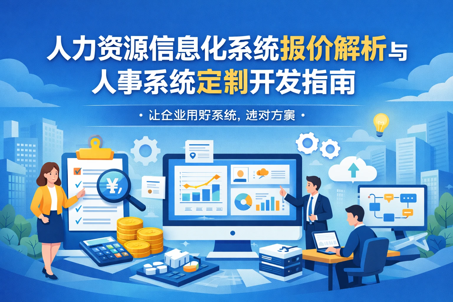 人力资源信息化系统报价解析与人事系统定制开发指南