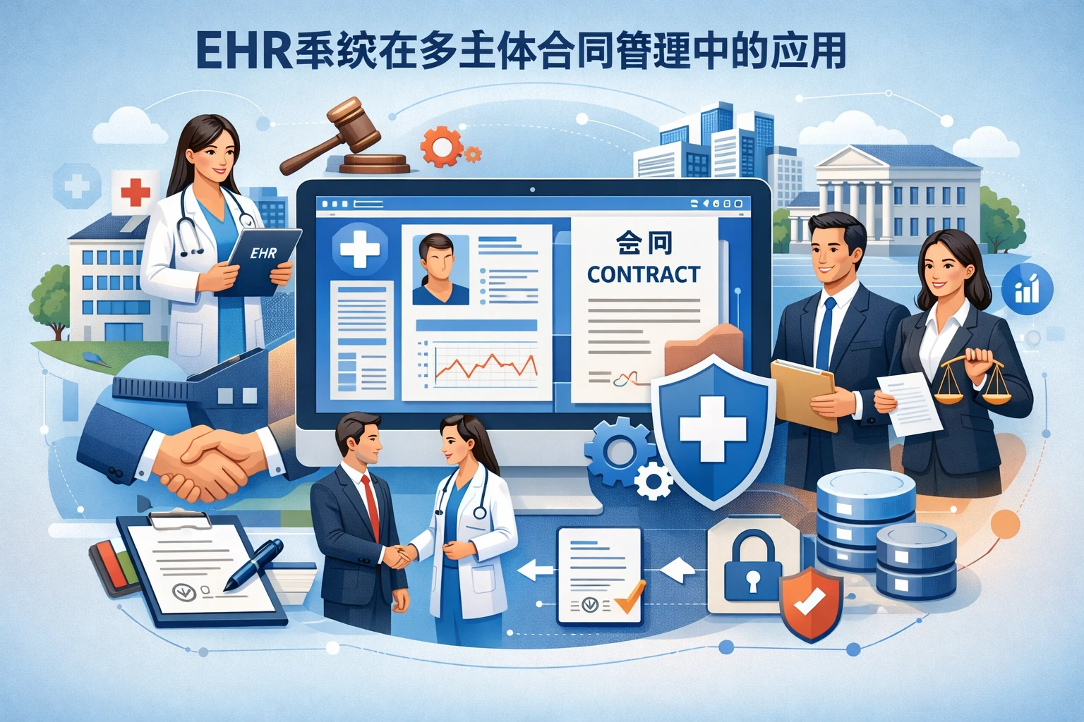EHR系统在多主体合同管理中的应用
