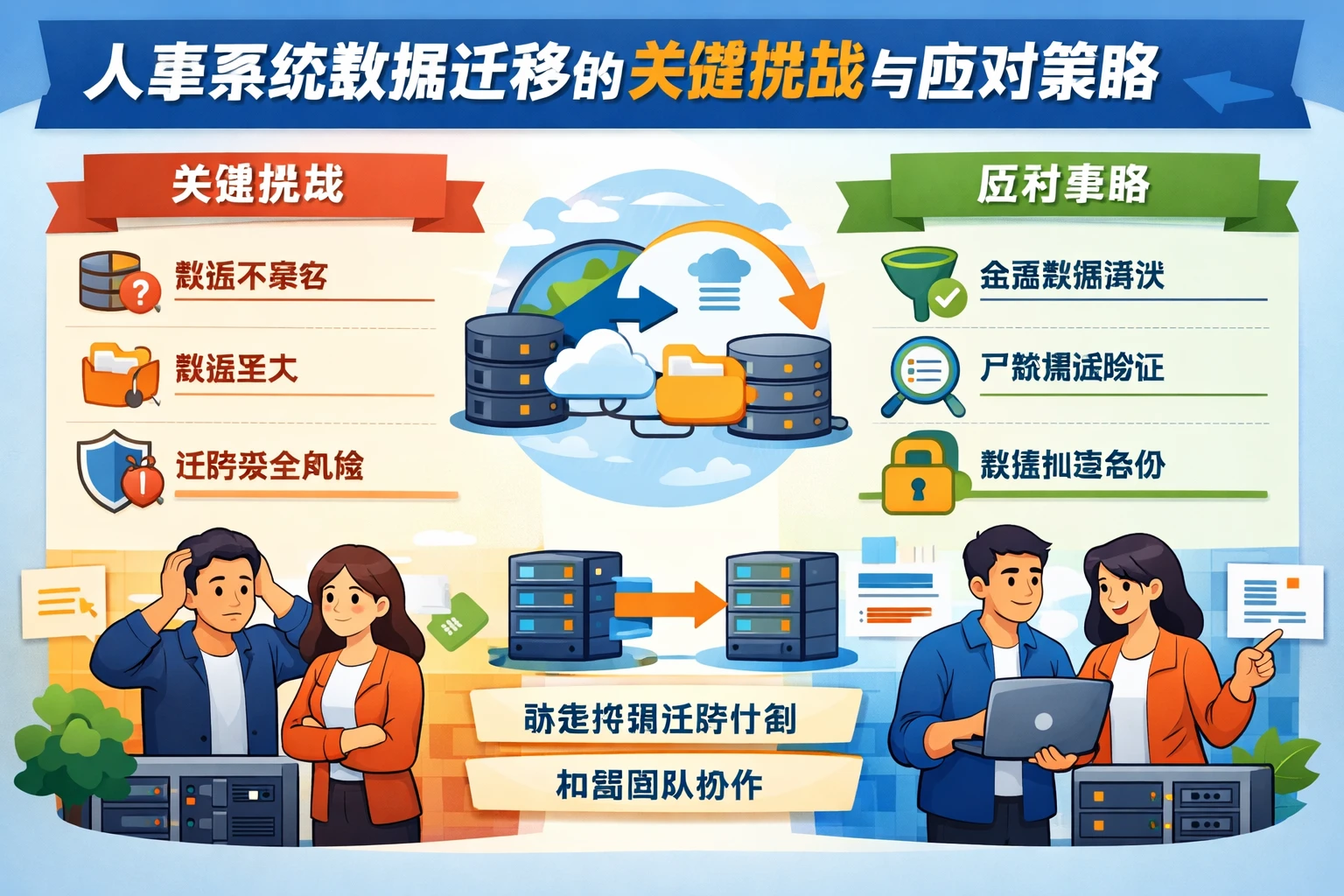 人事系统数据迁移的关键挑战与应对策略