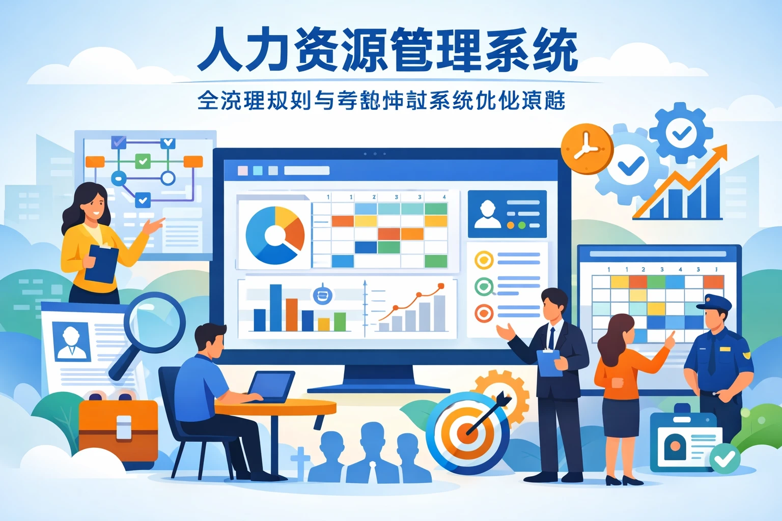 人力资源管理系统：全流程规划与考勤排班系统优化策略