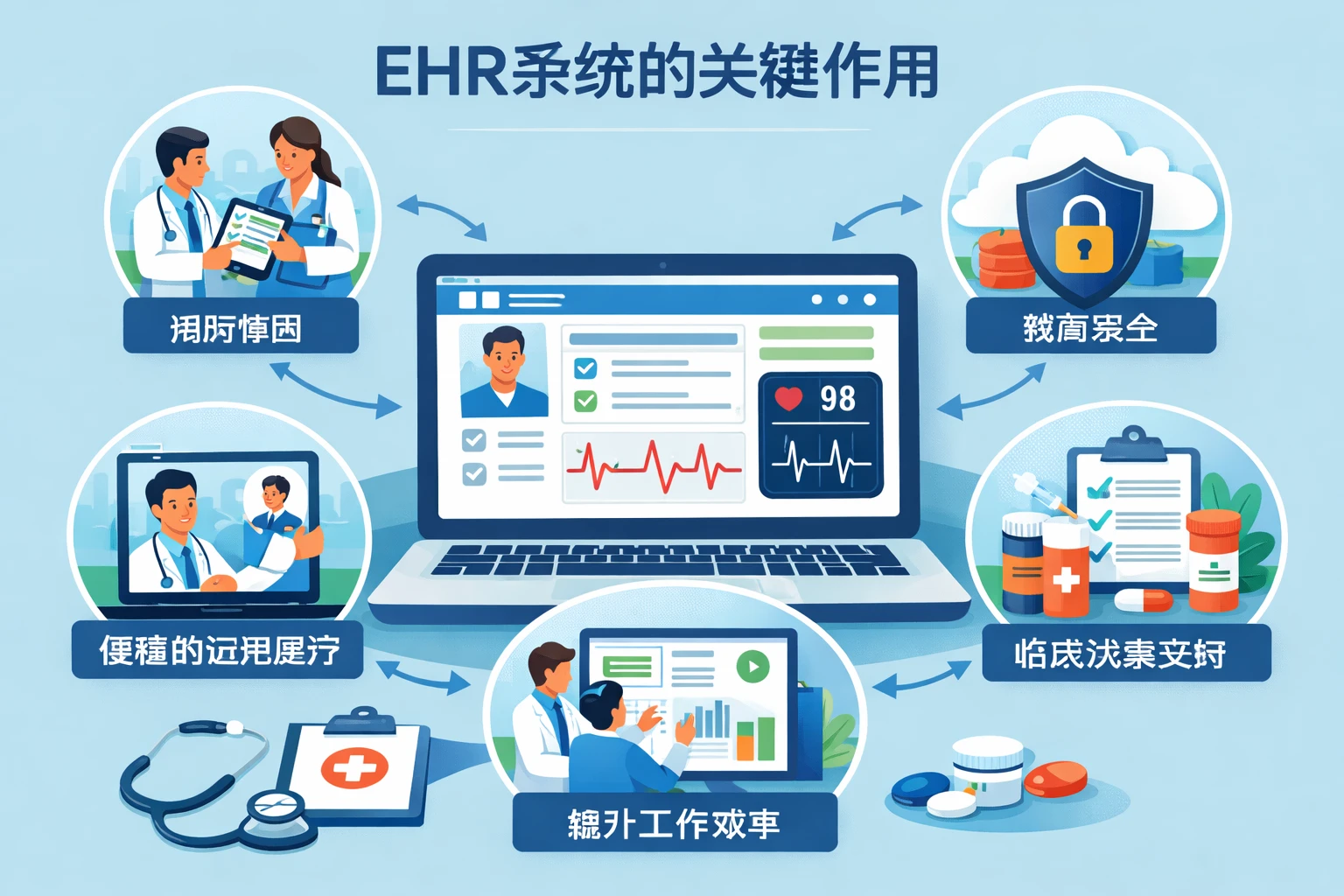ehr系统的关键作用