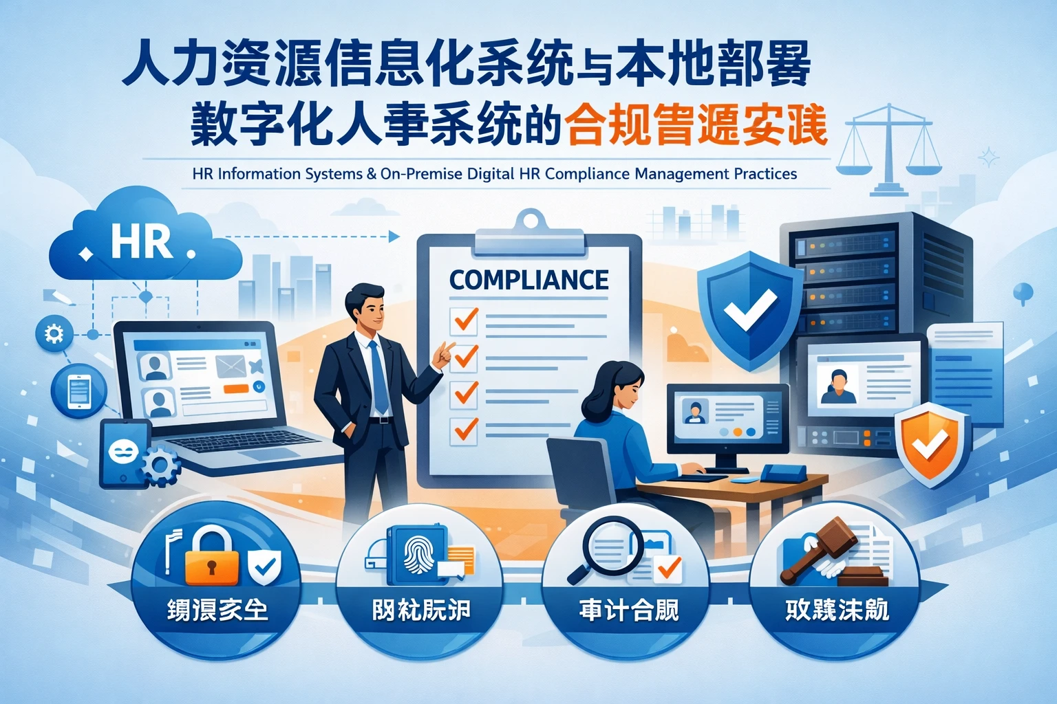 人力资源信息化系统与本地部署数字化人事系统的合规管理实践