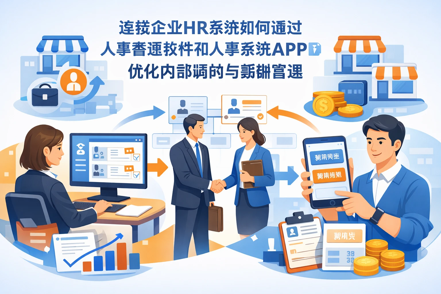 连锁企业HR系统如何通过人事管理软件和人事系统APP优化内部调岗与薪酬管理