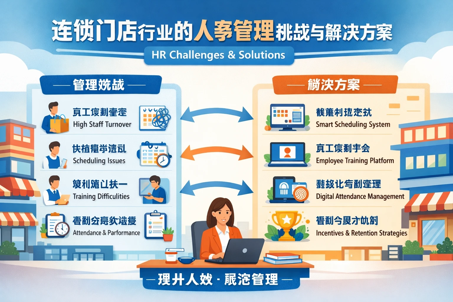 连锁门店行业的人事管理挑战与解决方案