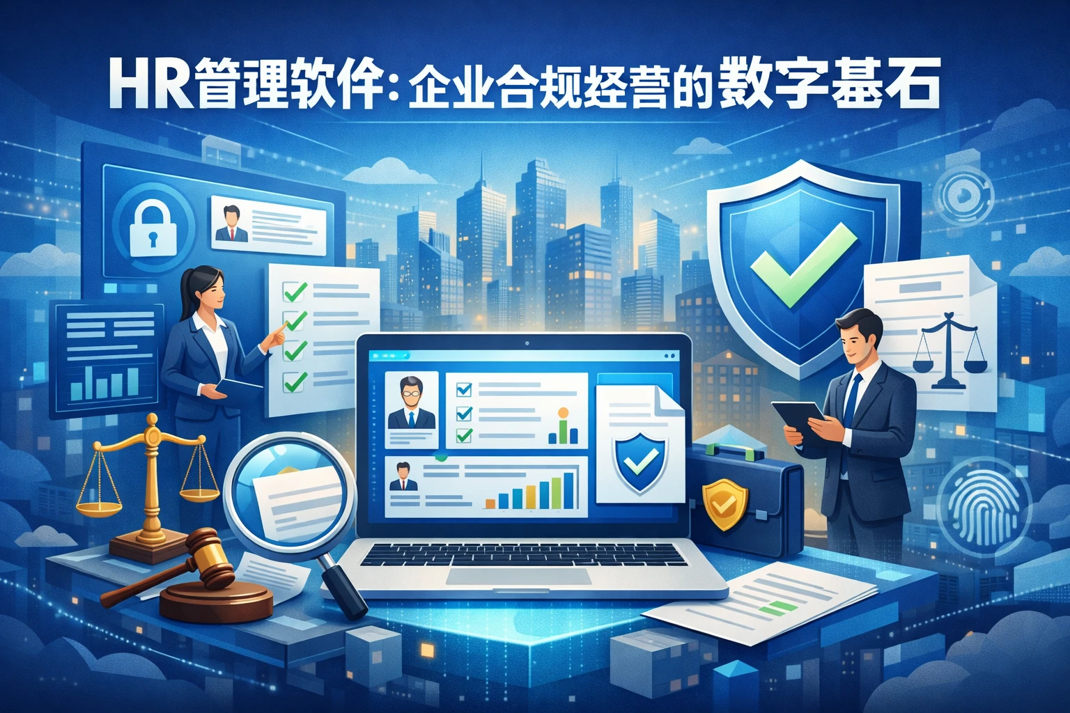 HR管理软件：企业合规经营的数字基石