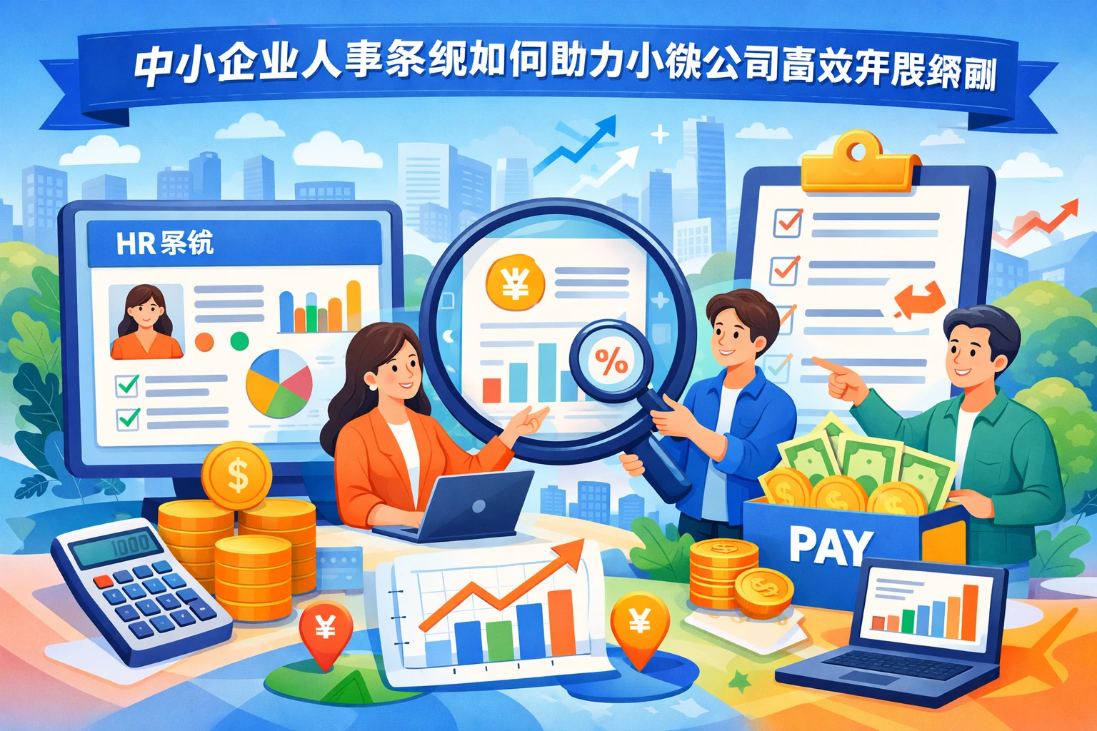 中小企业人事系统如何助力小微公司高效开展薪酬调查