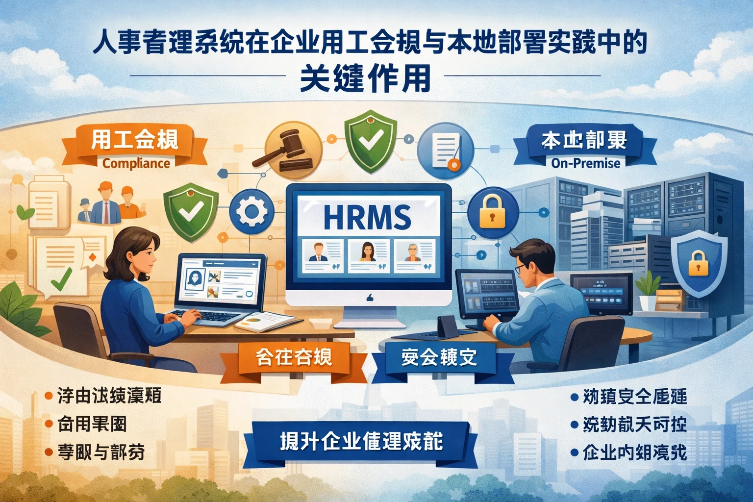 人事管理系统在企业用工合规与本地部署实践中的关键作用
