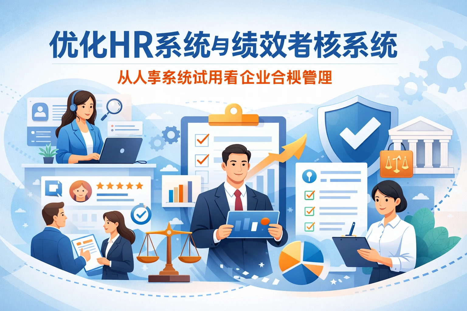优化HR系统与绩效考核系统：从人事系统试用看企业合规管理