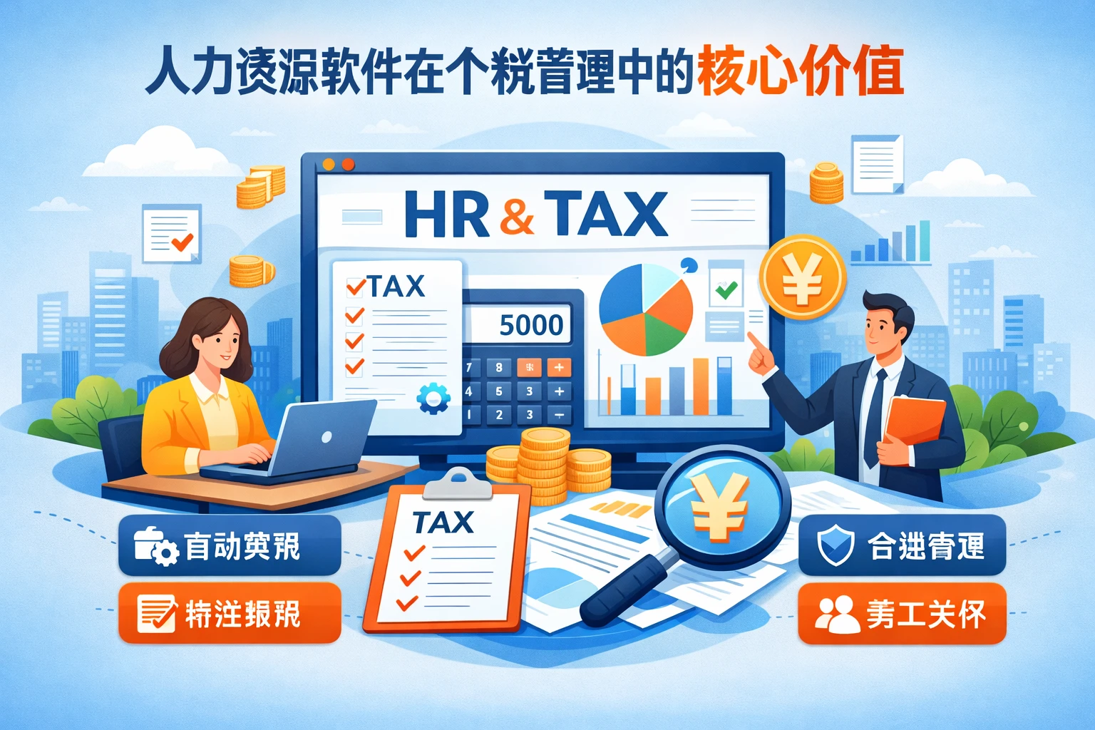 人力资源软件在个税管理中的核心价值