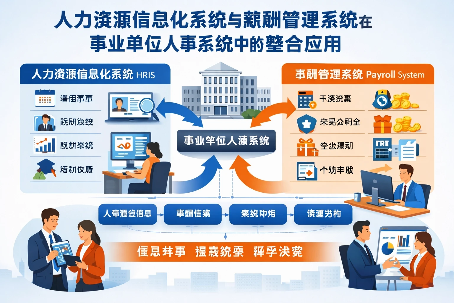 人力资源信息化系统与薪酬管理系统在事业单位人事系统中的整合应用