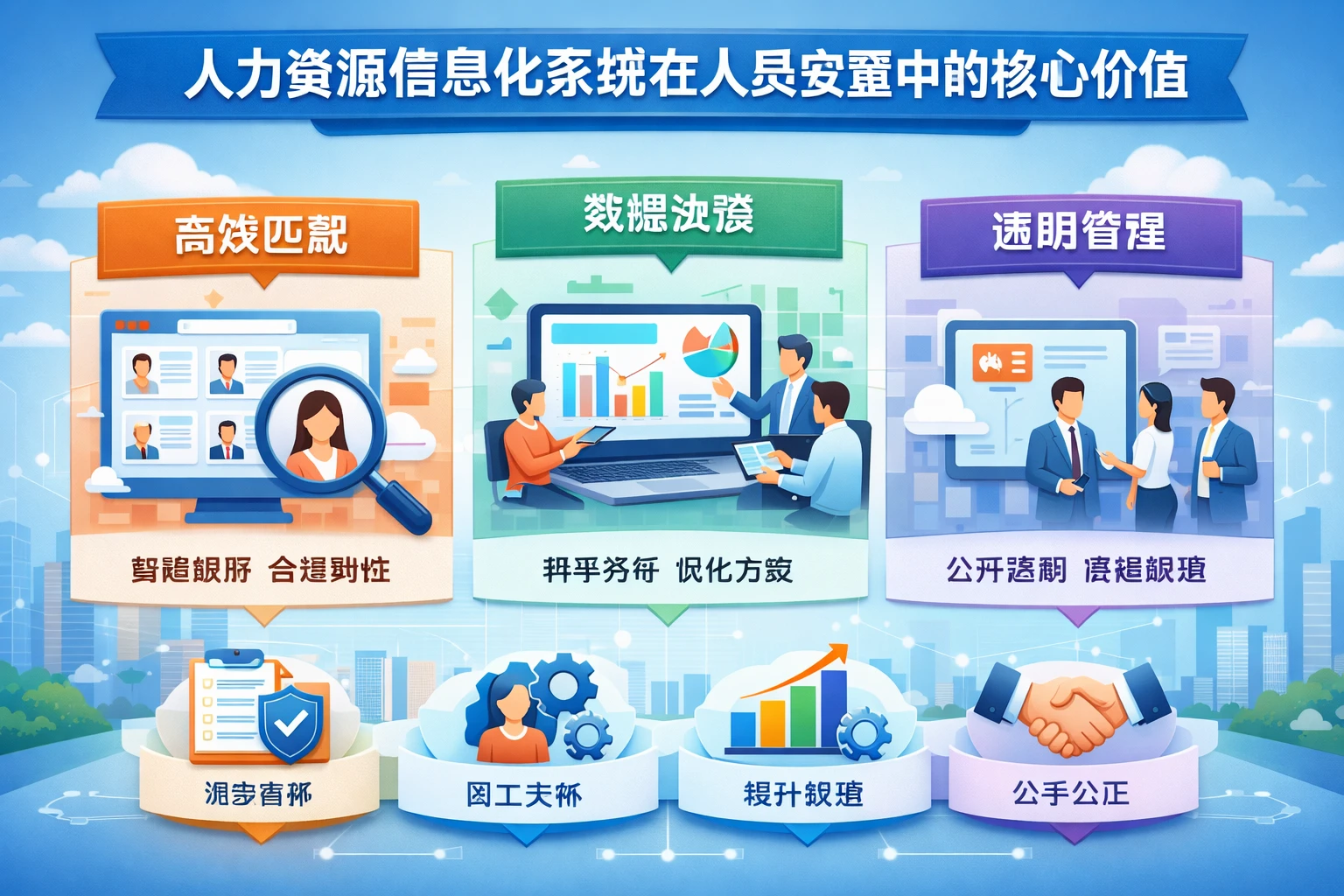 人力资源信息化系统在人员安置中的核心价值