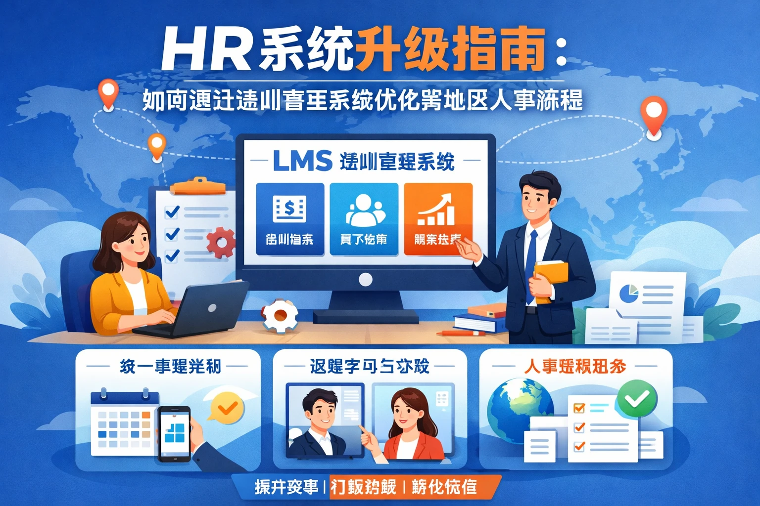 HR系统升级指南：如何通过培训管理系统优化跨地区人事流程