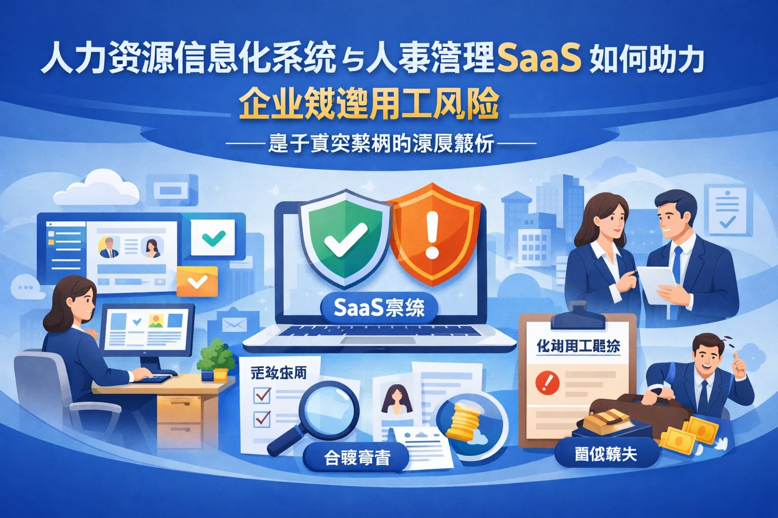 人力资源信息化系统与人事管理SaaS如何助力企业规避用工风险——基于真实案例的深度解析