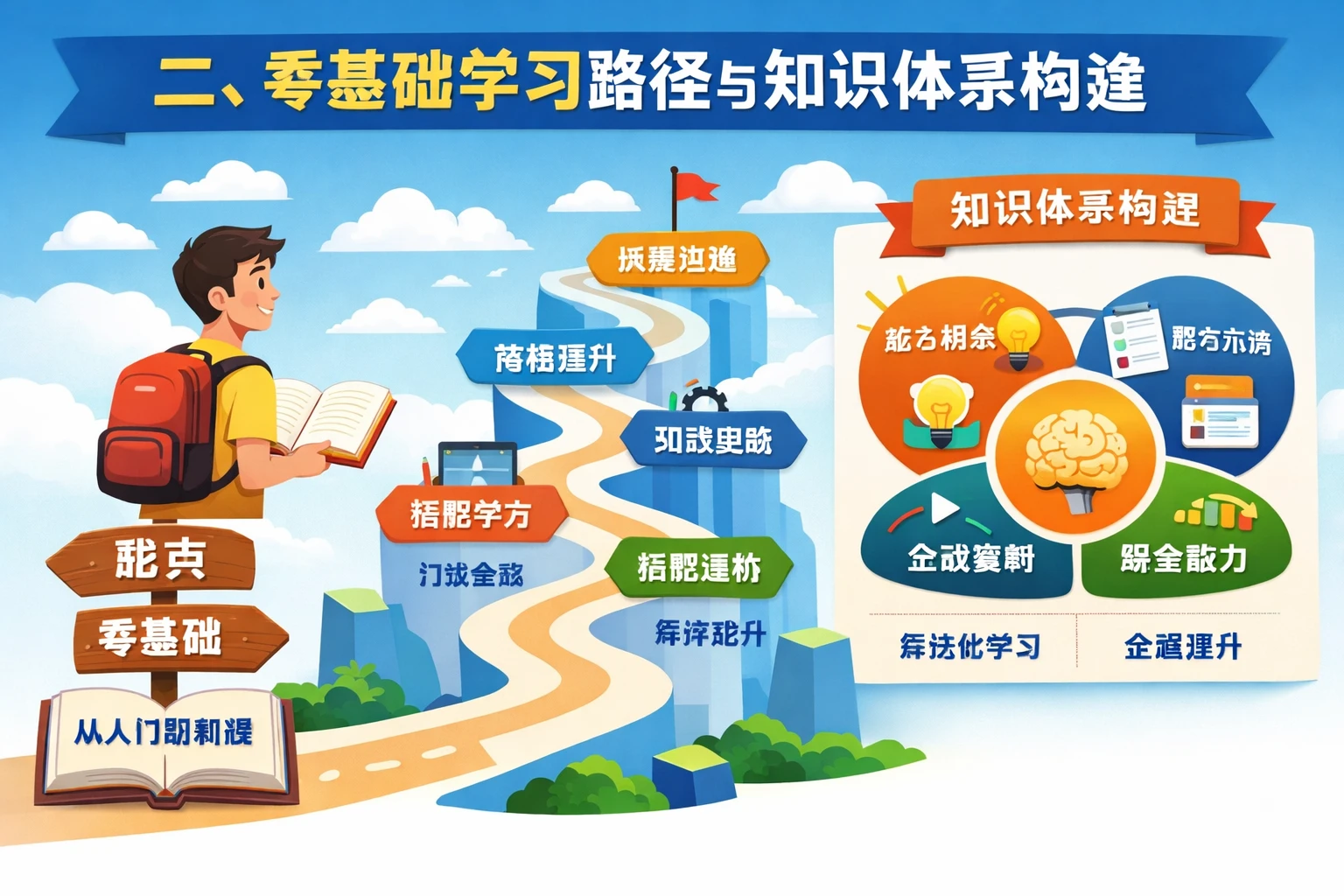 二、零基础学习路径与知识体系构建