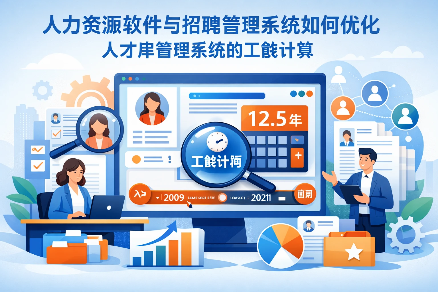 人力资源软件与招聘管理系统如何优化人才库管理系统的工龄计算