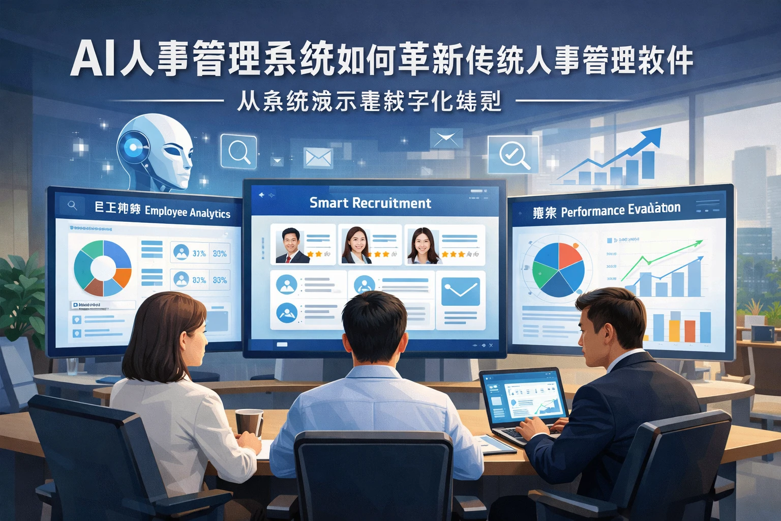 AI人事管理系统如何革新传统人事管理软件：从系统演示看数字化转型