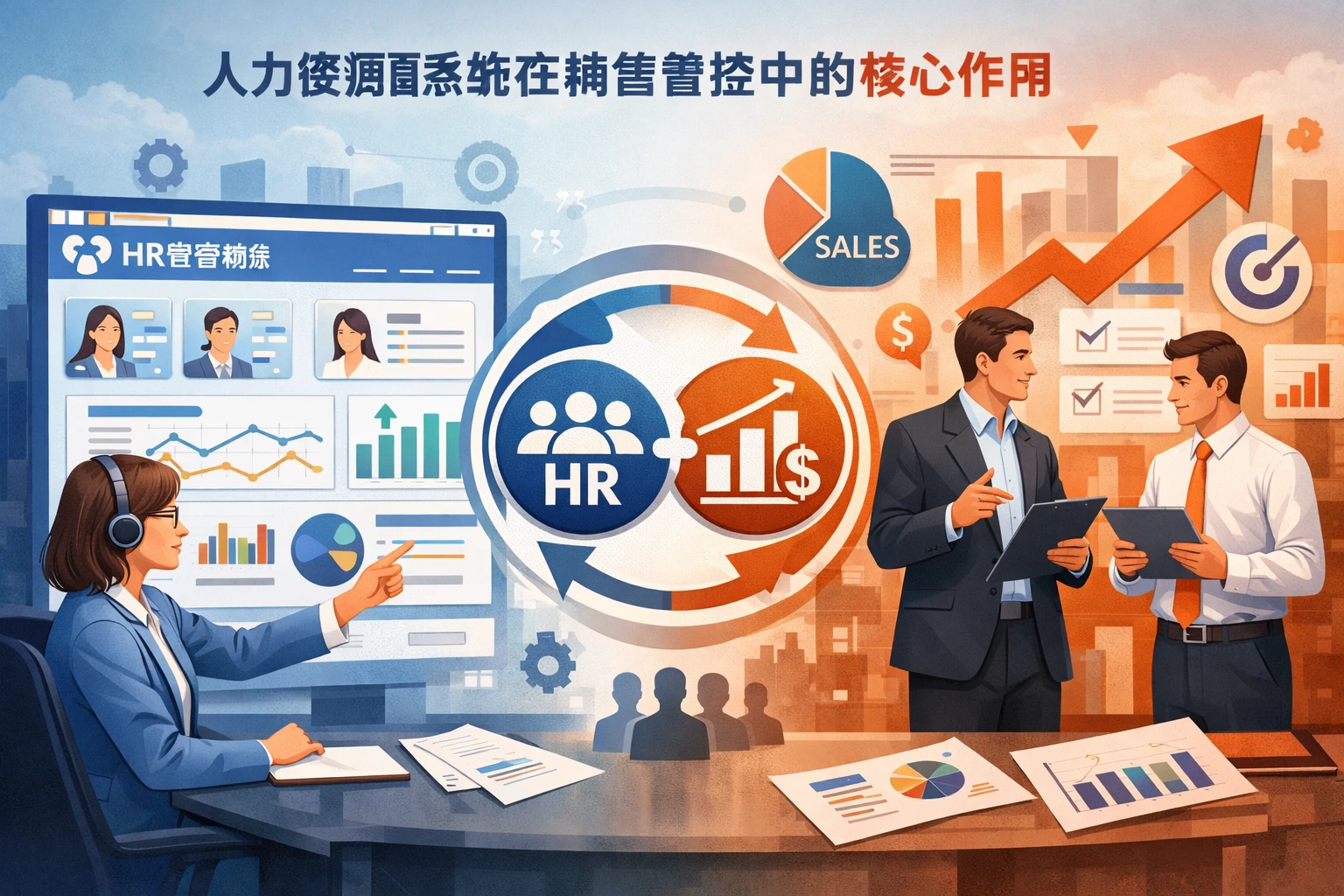 人力资源管理系统在销售管控中的核心作用