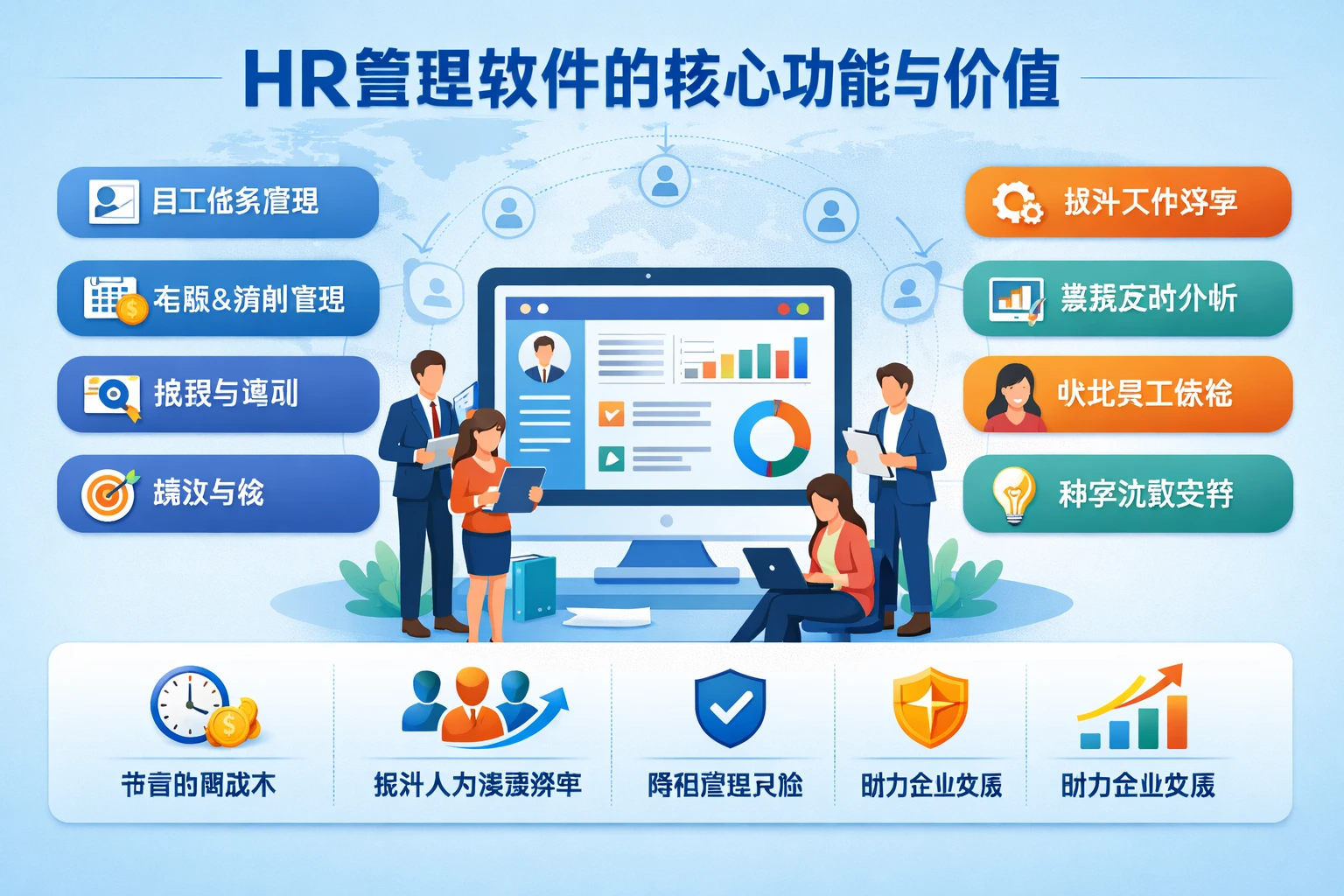 HR管理软件的核心功能与价值
