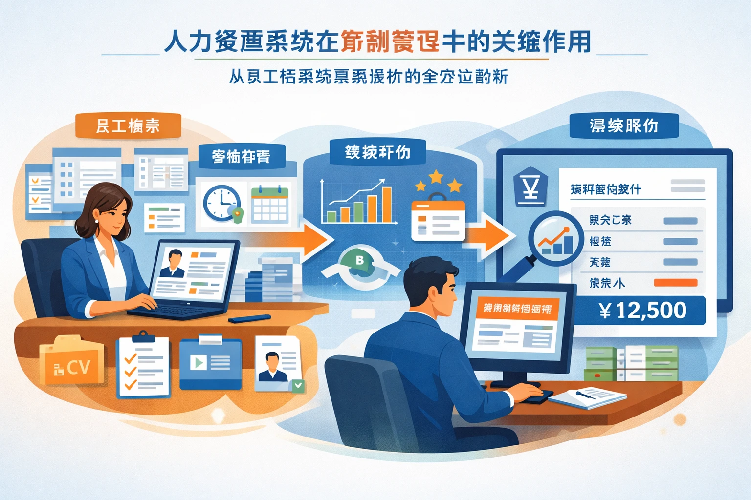 人力资源系统在薪酬管理中的关键作用：从员工档案到系统报价的全方位解析