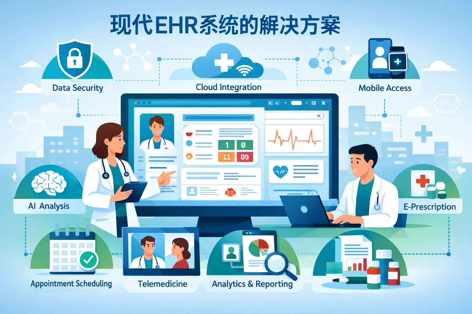 现代EHR系统的解决方案