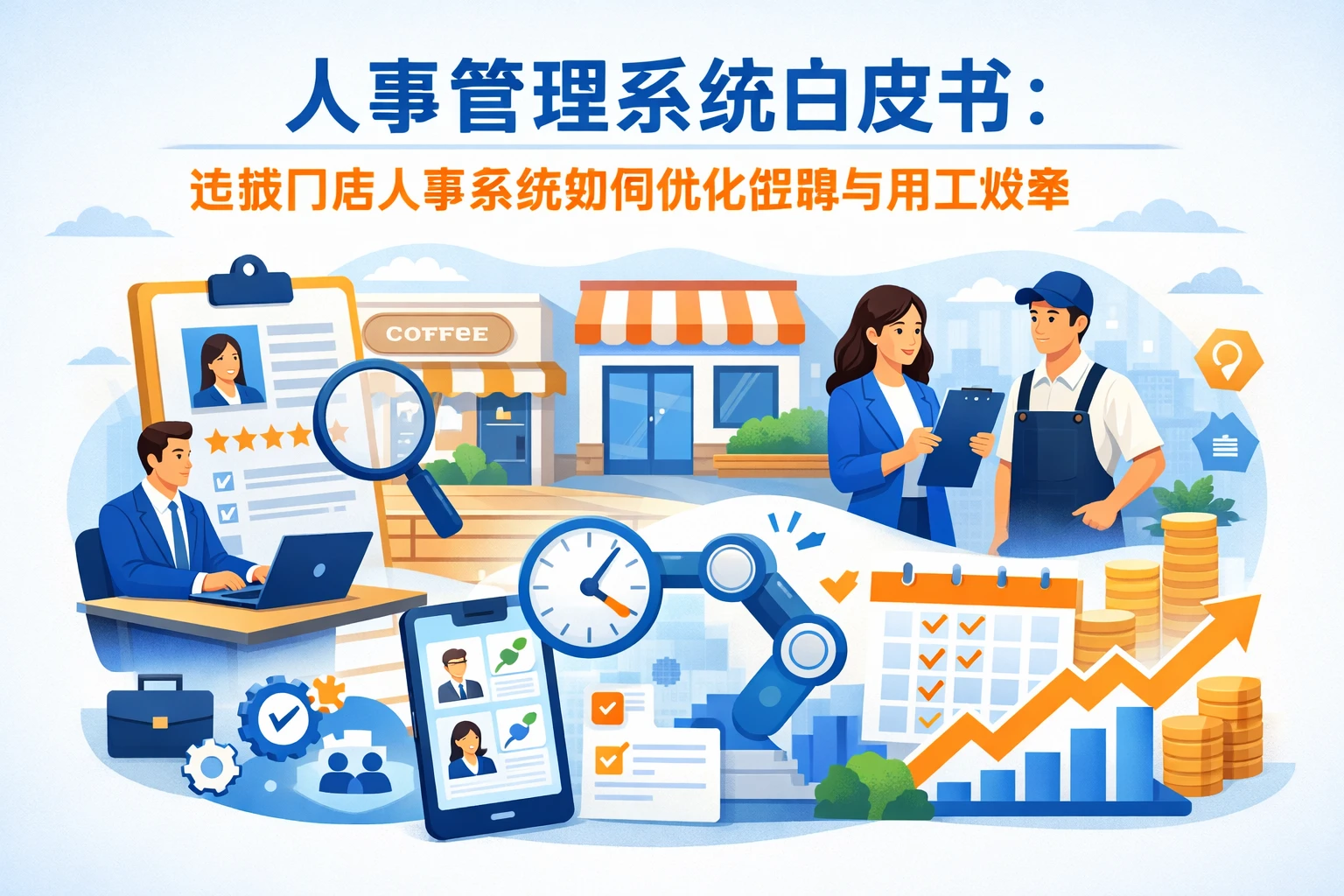 人事管理系统白皮书：连锁门店人事系统如何优化招聘与用工效率