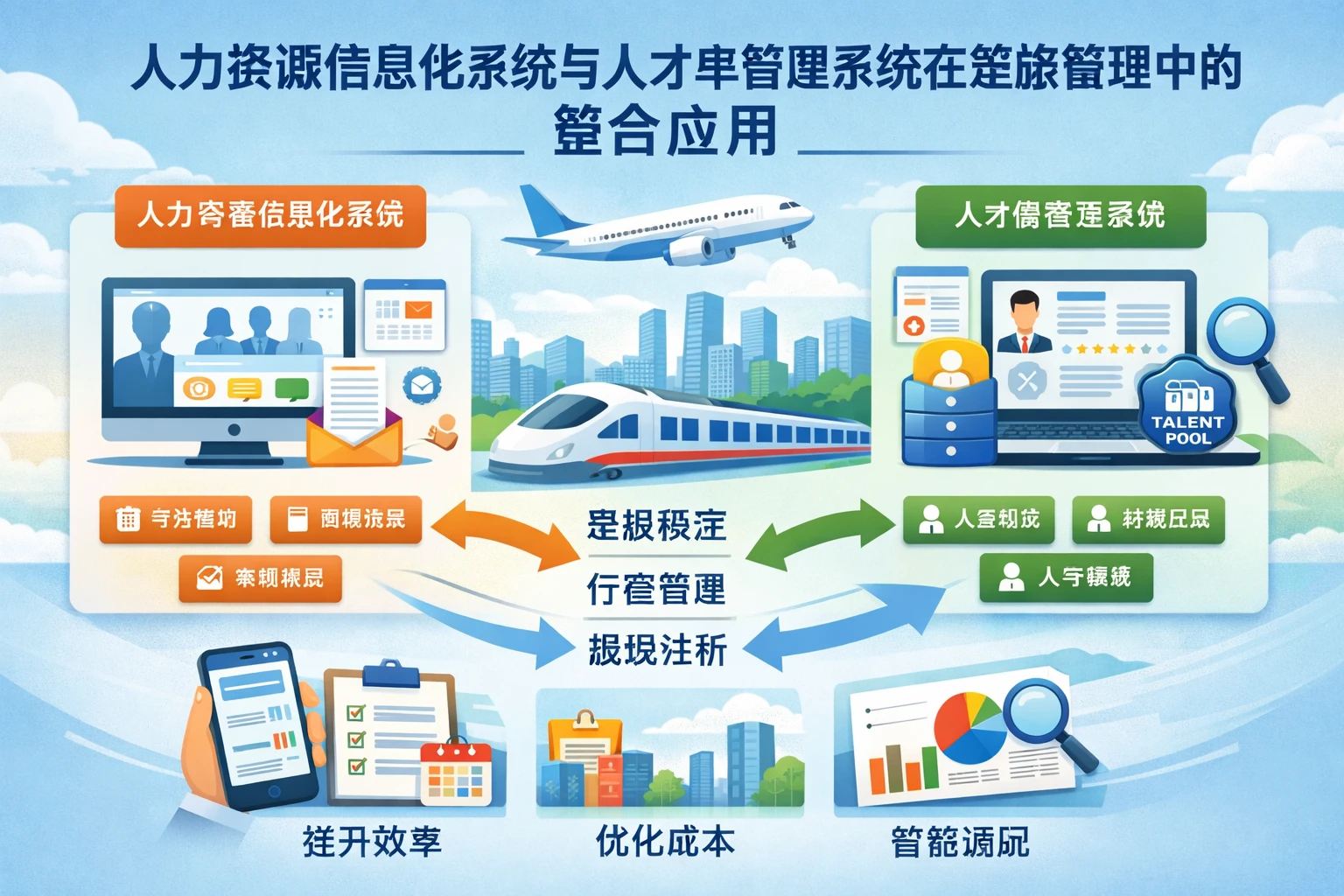 人力资源信息化系统与人才库管理系统在差旅管理中的整合应用