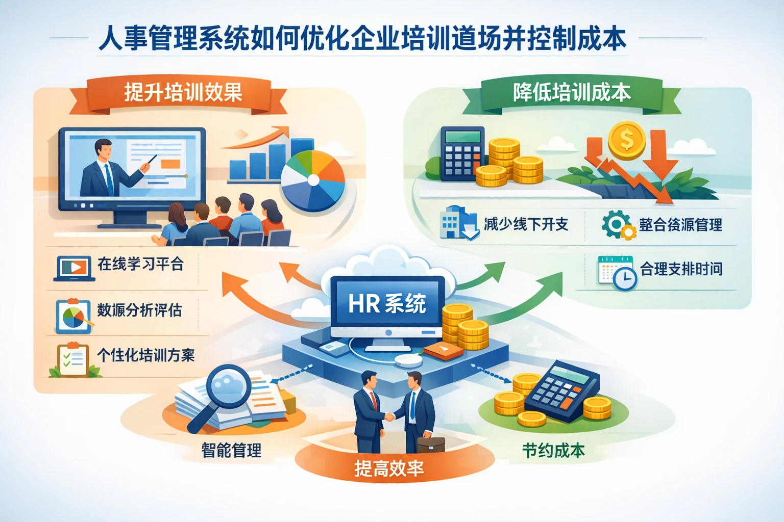 人事管理系统如何优化企业培训道场并控制成本