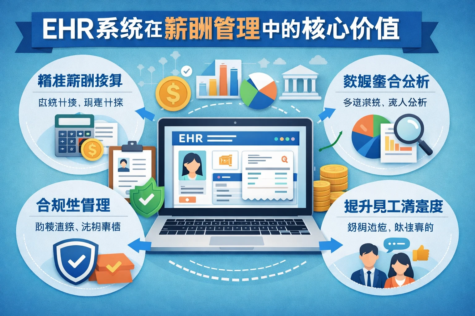EHR系统在薪酬管理中的核心价值