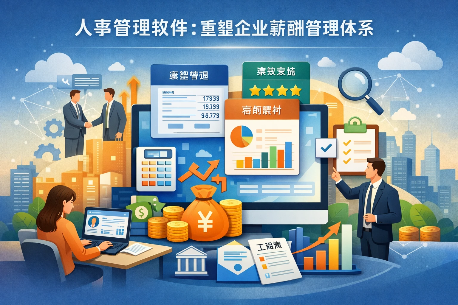 人事管理软件：重塑企业薪酬管理体系