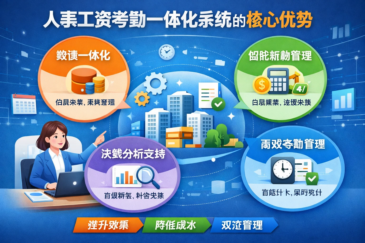 人事工资考勤一体化系统的核心优势