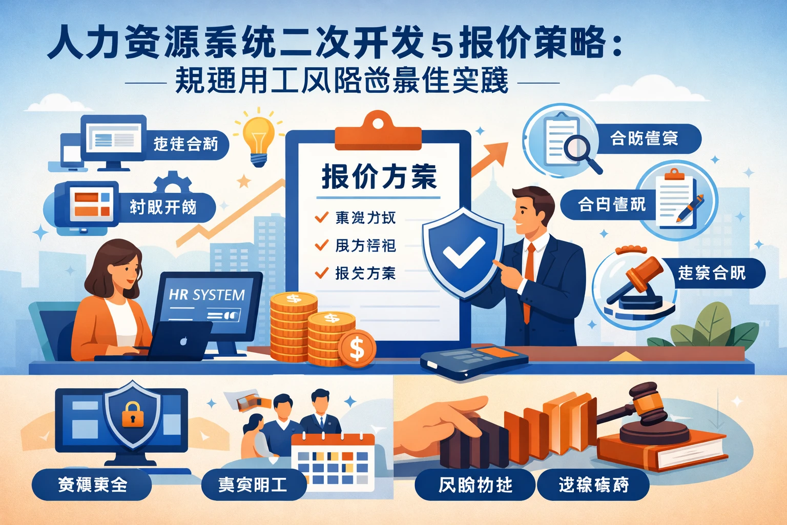 人力资源系统二次开发与报价策略:规避用工风险的最佳实践