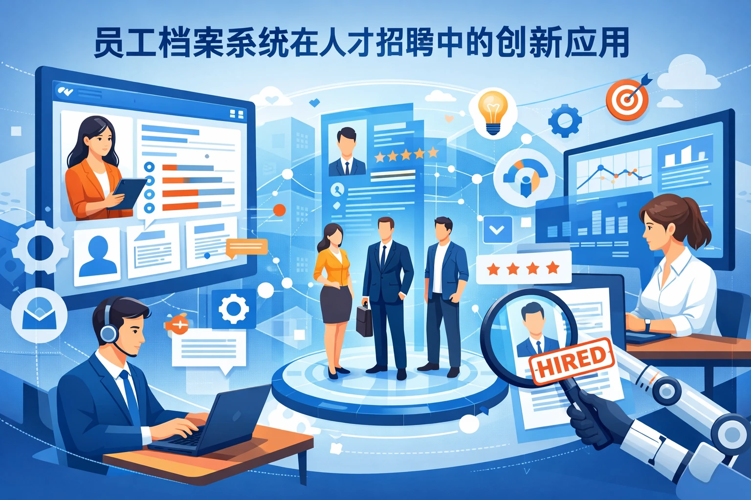 员工档案系统在人才招聘中的创新应用