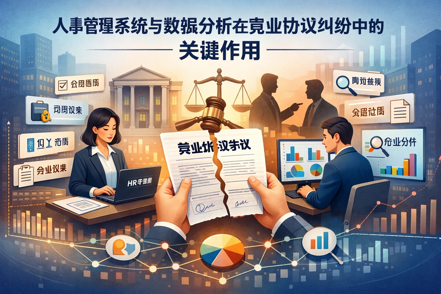 人事管理系统与数据分析在竞业协议纠纷中的关键作用