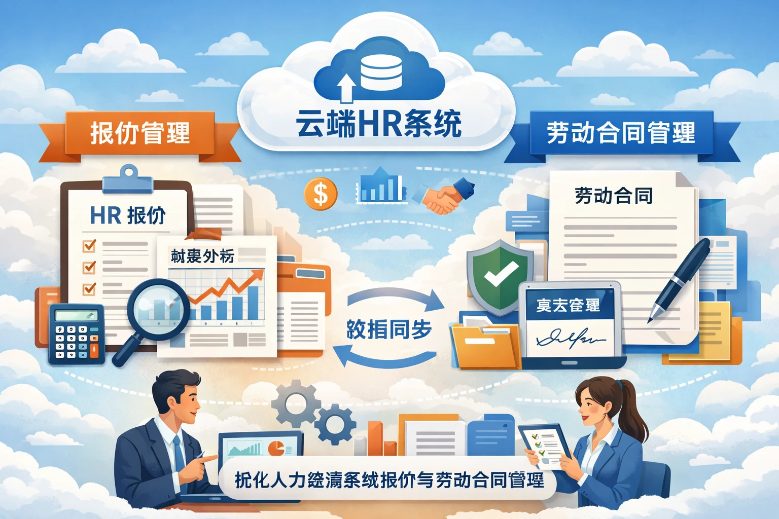 云端HR系统如何优化人力资源系统报价与劳动合同管理