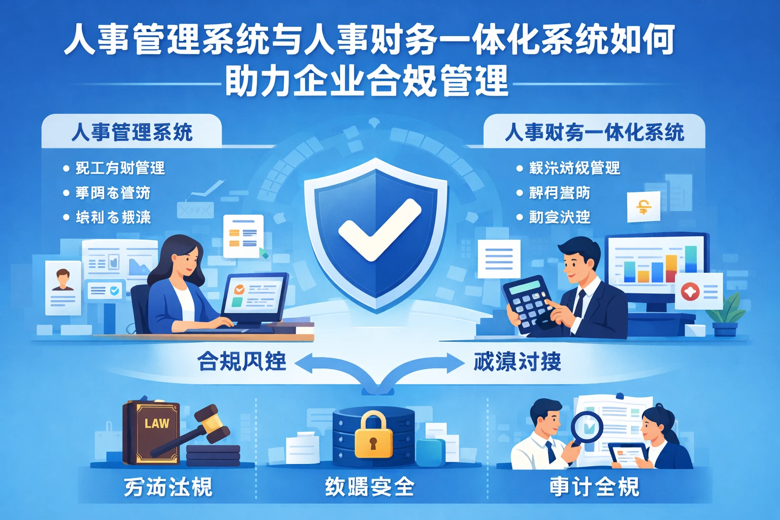 人事管理系统与人事财务一体化系统如何助力企业合规管理