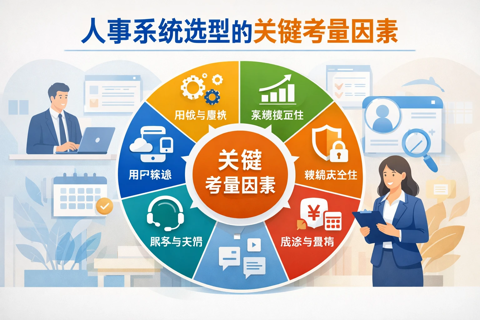 人事系统选型的关键考量因素